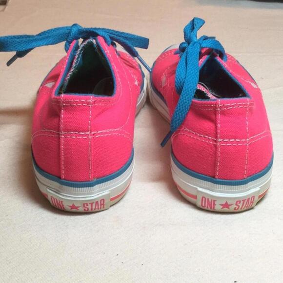 🍁Converse One Star Sneakers pink size 6 - Picture 7 of 8